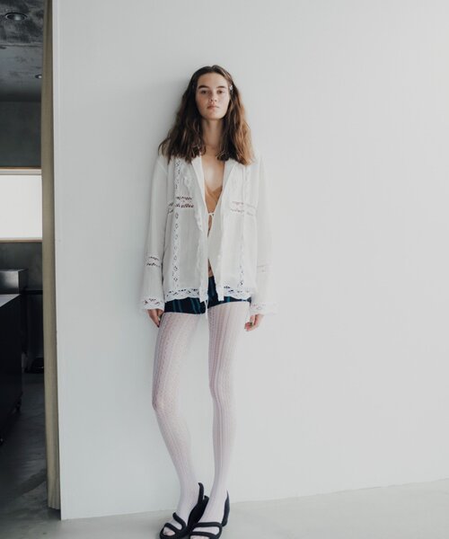 SHENERY（シーナリー）の「【Pasterip】 バテンレースデザインブラウス（シャツ/ブラウス・レディース・オフホワイト・FREE）」の6枚目の写真