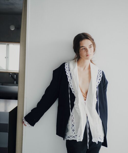 SHENERY（シーナリー）の「【Pasterip】 バテンレースデザインブラウス（シャツ/ブラウス・レディース・オフホワイト・FREE）」の14枚目の写真