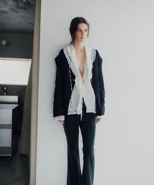 SHENERY（シーナリー）の「【Pasterip】 バテンレースデザインブラウス（シャツ/ブラウス・レディース・オフホワイト・FREE）」の17枚目の写真