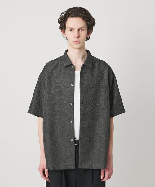 MONKEY TIME（モンキータイム）の「ジャガード ショートスリーブ シャツ（シャツ/ブラウス・メンズ・ライム/ダークグレー・S/XL/L/M）」の17枚目の写真