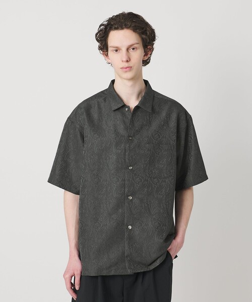 MONKEY TIME（モンキータイム）の「ジャガード ショートスリーブ シャツ（シャツ/ブラウス・メンズ・ライム/ダークグレー・S/XL/L/M）」の18枚目の写真