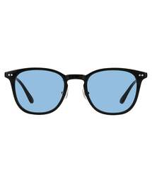 SUNCUTGlasses/UV100%CUT オーバル型 サングラスカラーレンズ 太縁