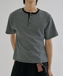 EPNK(�C�[�s�[�G�k�P�[)��Fine - border henly Tee / �t�@�C���{�[�_�[�w�����[�l�b�NT(T�V���c/�J�b�g�\�[)