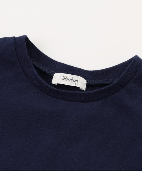 Boribon(ボリボン)の「チェックキャミワンピース&トップスセット(ワンピース・キッズ・サックスブルー/ネイビー・80/90/100/110/120)」の7枚目の写真
