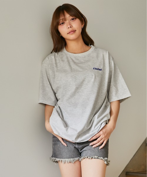 GORGE(ゴージ)の「《キャラバックプリント》BIGTシャツ/ストリート/春夏/全3色(Tシャツ/カットソー・レディース・オフホワイト/ネイビー/オートミール・F)」の17枚目の写真