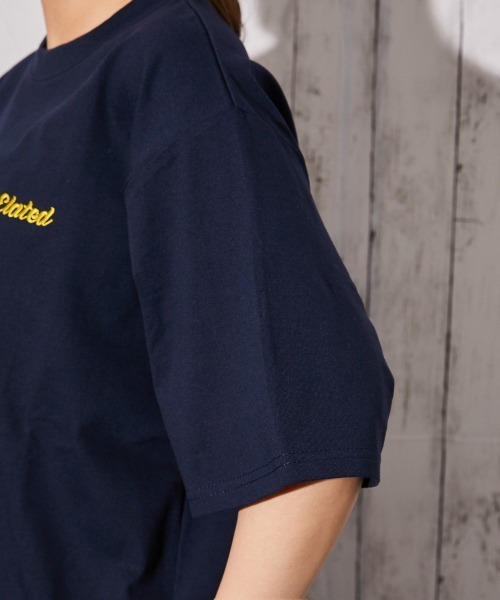 GORGE(ゴージ)の「《キャラバックプリント》BIGTシャツ/ストリート/春夏/全3色(Tシャツ/カットソー・レディース・オフホワイト/ネイビー/オートミール・F)」の15枚目の写真