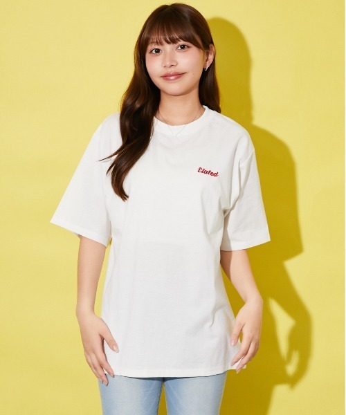 GORGE(ゴージ)の「《キャラバックプリント》BIGTシャツ/ストリート/春夏/全3色(Tシャツ/カットソー・レディース・オフホワイト/ネイビー/オートミール・F)」の7枚目の写真
