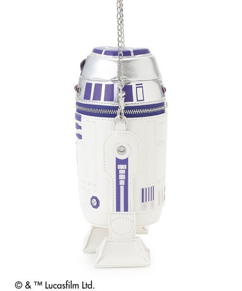 FURFUR(ファーファー)の「【STAR WARS(TM)】R2-D2 モチーフバッグ(ショルダーバッグ・レディース・シルバー・F)」の5枚目の写真