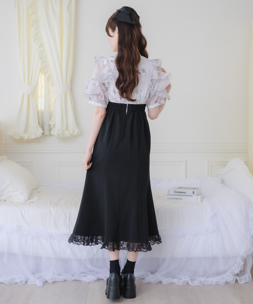 couture BY ROJITA(クチュールバイロジータ)の「花柄ドッキングワンピース(ワンピース・レディース・ブラック/ブルー/ピンク・FREE)」の17枚目の写真