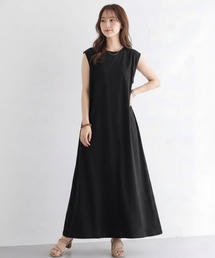 ワンピース ロングワンピース マキシ丈ワンピ Tシャツ ロング 長袖 ロンT 大人カジュアル ヌケ感 ワンピース 無地 シンプル 半袖 ノースリーブ 夏 春 春夏 マキシワンピース ドロップショルダー ビッグT ロングT 秋 クルーネック