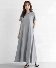 ワンピース ロングワンピース マキシ丈ワンピ Tシャツ ロング 長袖 ロンT 大人カジュアル ヌケ感 ワンピース 無地 シンプル 半袖 ノースリーブ 夏 春 春夏 マキシワンピース ドロップショルダー ビッグT ロングT 秋 クルーネック