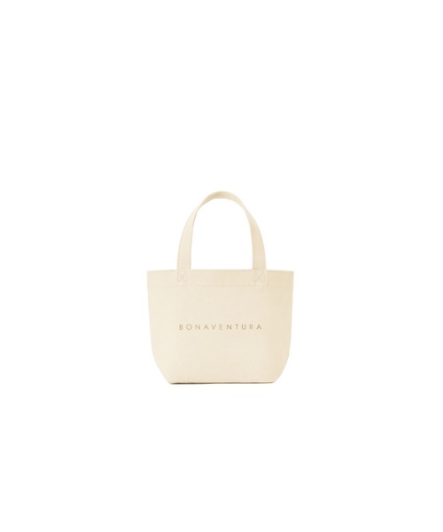 BONAVENTURA(ボナベンチュラ)の「イージー キャンバス トートバッグ ( ミニ )(トートバッグ・レディース・コーラルピンク/ブラウン/ベージュ系その他/ライトカーキ/ライトグレー/オレンジ/チャコールグレー/ブラック/アイボリー・FREE)」の1枚目の写真