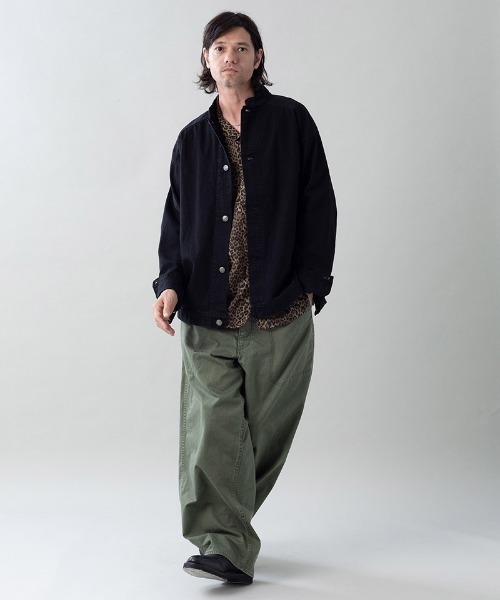EGO TRIPPING(エゴトリッピング)の「mp15100- USN-MIRITARYHERRINGBONE aged ミリタリーパンツ(626704)(その他パンツ・メンズ・カーキ/ブラック・29/31/33)」の7枚目の写真