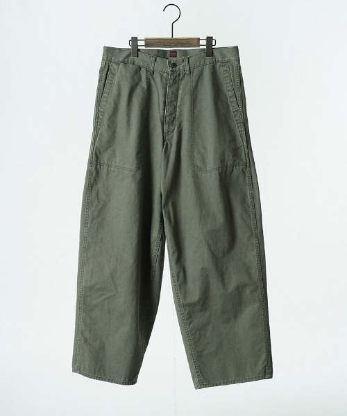 EGO TRIPPING(エゴトリッピング)の「mp15100- USN-MIRITARYHERRINGBONE aged ミリタリーパンツ(626704)(その他パンツ・メンズ・カーキ/ブラック・29/31/33)」の17枚目の写真