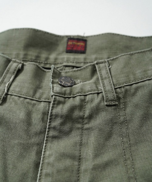 EGO TRIPPING(エゴトリッピング)の「mp15100- USN-MIRITARYHERRINGBONE aged ミリタリーパンツ(626704)(その他パンツ・メンズ・カーキ/ブラック・29/31/33)」の19枚目の写真