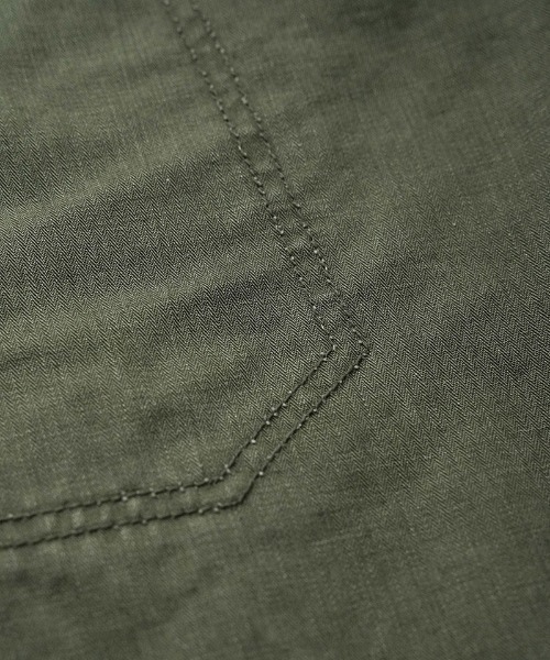 EGO TRIPPING(エゴトリッピング)の「mp15100- USN-MIRITARYHERRINGBONE aged ミリタリーパンツ(626704)(その他パンツ・メンズ・カーキ/ブラック・29/31/33)」の20枚目の写真