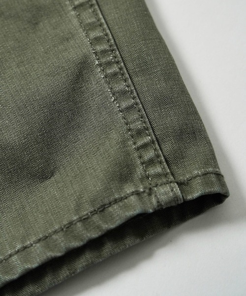 EGO TRIPPING(エゴトリッピング)の「mp15100- USN-MIRITARYHERRINGBONE aged ミリタリーパンツ(626704)(その他パンツ・メンズ・カーキ/ブラック・29/31/33)」の21枚目の写真