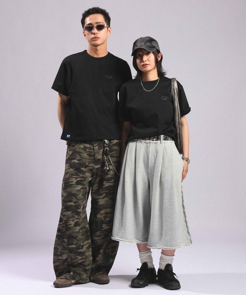 RAGEBLUE（レイジブルー）の「Crown Logo Compact T-Shirt/クラウンロゴコンパクトTシャツ（Tシャツ/カットソー・メンズ・ブラック/グリーン系その他/ホワイト・LARGE/MEDIUM）」の5枚目の写真