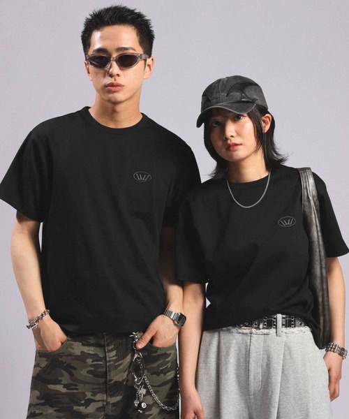 RAGEBLUE（レイジブルー）の「Crown Logo Compact T-Shirt/クラウンロゴコンパクトTシャツ（Tシャツ/カットソー・メンズ・ブラック/グリーン系その他/ホワイト・LARGE/MEDIUM）」の6枚目の写真