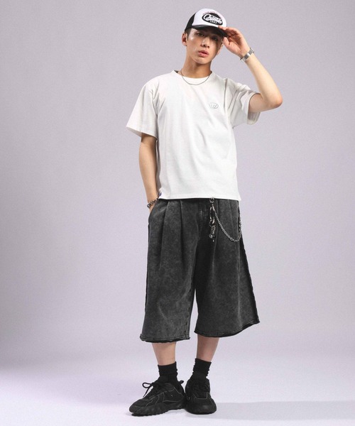 RAGEBLUE（レイジブルー）の「Crown Logo Compact T-Shirt/クラウンロゴコンパクトTシャツ（Tシャツ/カットソー・メンズ・ブラック/グリーン系その他/ホワイト・LARGE/MEDIUM）」の10枚目の写真