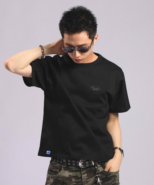 RAGEBLUE（レイジブルー）の「Crown Logo Compact T-Shirt/クラウンロゴコンパクトTシャツ（Tシャツ/カットソー・メンズ・ブラック/グリーン系その他/ホワイト・LARGE/MEDIUM）」の11枚目の写真