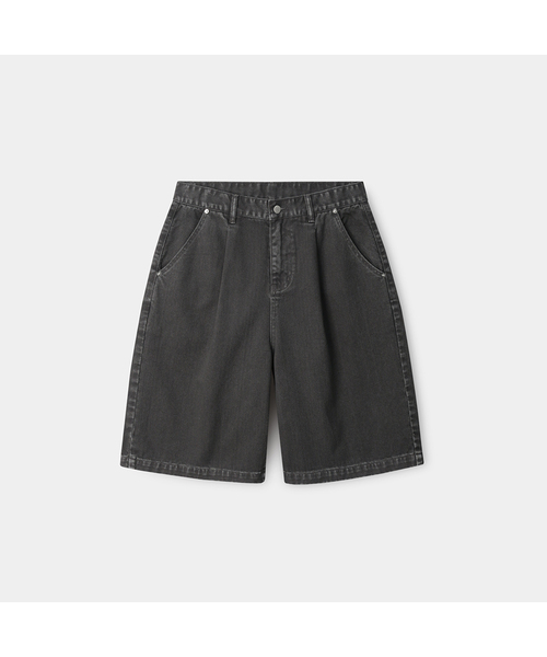 INDUST(インダスト)の「ピグメントウォッシュドワンタックバミューダパンツ_4COLOR(その他パンツ・レディース・アイボリー/チャコールグレー/ネイビー/ブラウン・2(M)/1(S)/3(L))」の2枚目の写真