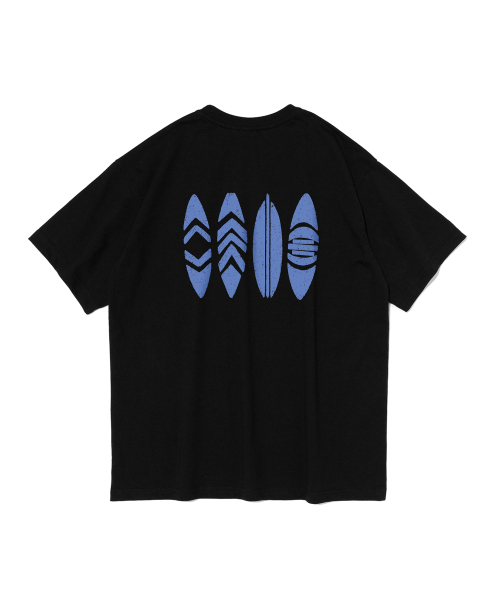 CARGOBROS(カーゴブロス)の「トラベルラインサーフ半袖Tシャツ (ブラック / ブルー)(Tシャツ/カットソー・メンズ・その他・SMALL/MEDIUM/LARGE/X-LARGE/2XL)」の7枚目の写真