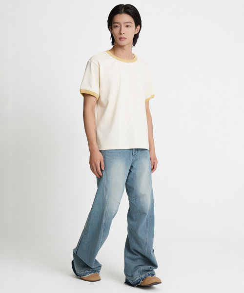 THESTORI（ザ・ストリ）の「クーアリング 半袖Tシャツ (レモン)（Tシャツ/カットソー・メンズ・その他・1(M)/2(L)）」の2枚目の写真