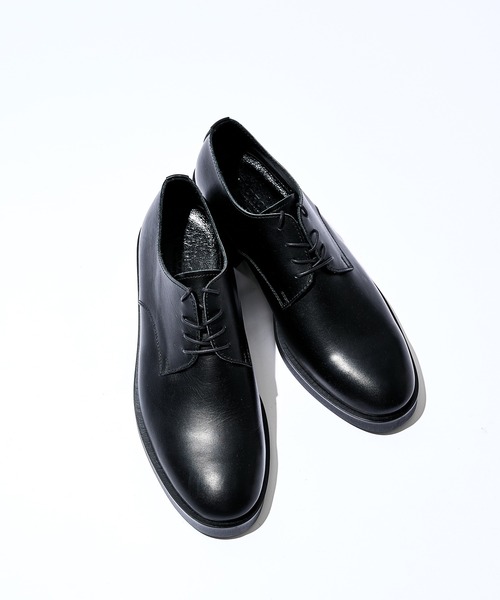 PADRONE(パドローネ)の「【PADRONE/パドローネ】別注 BL DERBY SHOES(ドレスシューズ・メンズ・ブラック・42/41/40)」の1枚目の写真