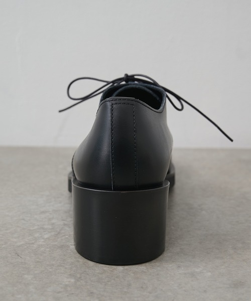 PADRONE(パドローネ)の「【PADRONE/パドローネ】別注 BL DERBY SHOES(ドレスシューズ・メンズ・ブラック・42/41/40)」の7枚目の写真