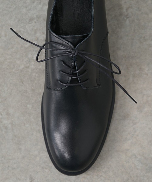 PADRONE(パドローネ)の「【PADRONE/パドローネ】別注 BL DERBY SHOES(ドレスシューズ・メンズ・ブラック・42/41/40)」の10枚目の写真