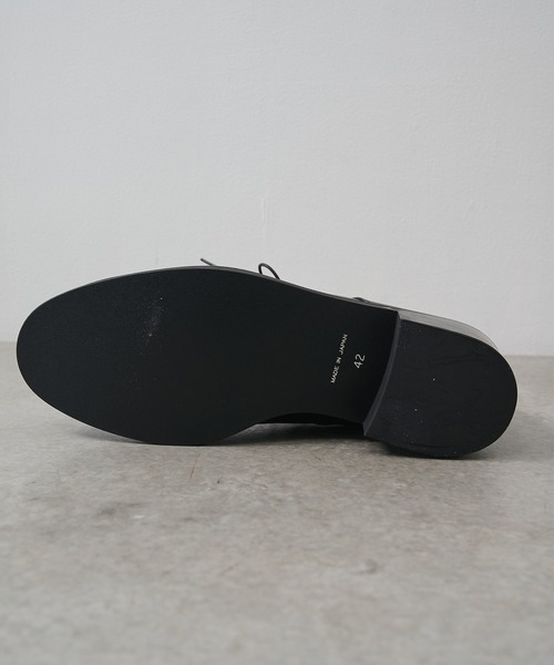 PADRONE(パドローネ)の「【PADRONE/パドローネ】別注 BL DERBY SHOES(ドレスシューズ・メンズ・ブラック・42/41/40)」の12枚目の写真