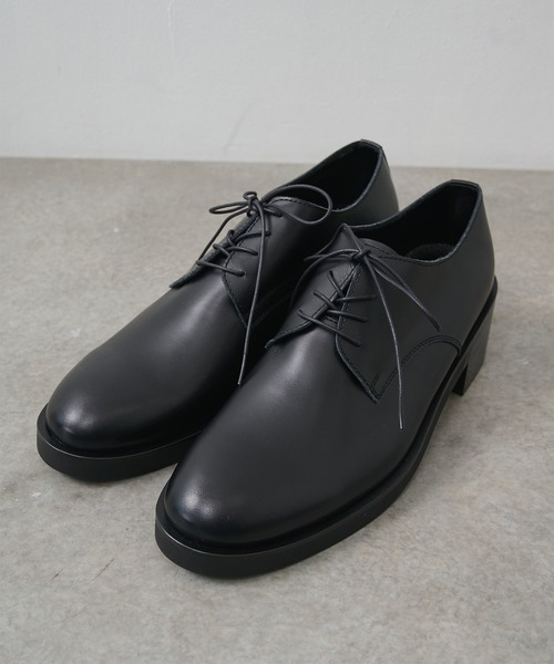 PADRONE(パドローネ)の「【PADRONE/パドローネ】別注 BL DERBY SHOES(ドレスシューズ・メンズ・ブラック・42/41/40)」の13枚目の写真