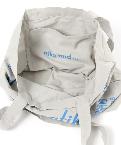 niko and...(ニコアンド)の「パッカブルトートバッグ(トートバッグ・レディース・ネイビー/グリーン/レッド/グレー・0)」の15枚目の写真