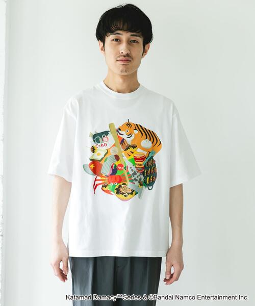 URBAN RESEARCH DOORS（アーバンリサーチドアーズ）の「塊魂 ショートスリーブプリントTシャツ（Tシャツ/カットソー・メンズ・ブラック/ホワイト・X-LARGE/MEDIUM/LARGE）」の22枚目の写真