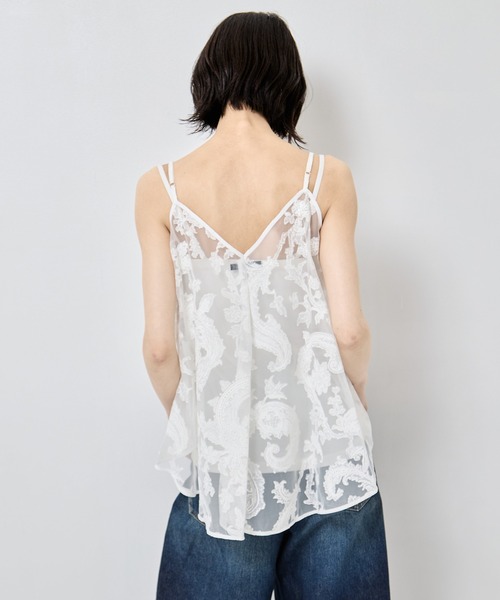 TAAKK（ターク）の「【TAAKK/ターク】Camisole/キャミソール/ウォッシャブル（キャミソール・レディース・ブラック/ホワイト・1）」の7枚目の写真