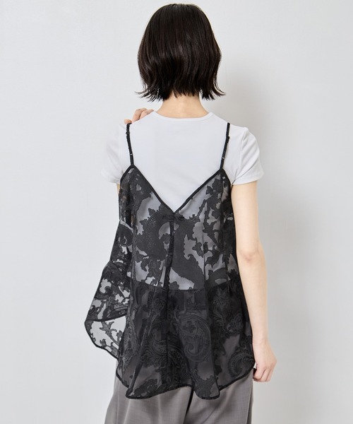 TAAKK（ターク）の「【TAAKK/ターク】Camisole/キャミソール/ウォッシャブル（キャミソール・レディース・ブラック/ホワイト・1）」の15枚目の写真