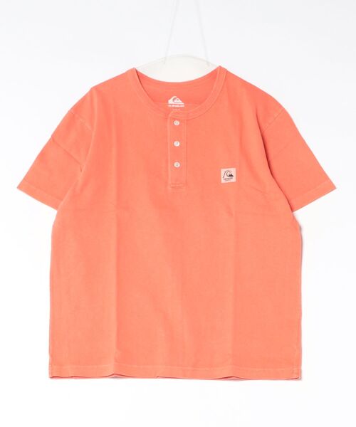 ペンリール QUIKSILVER メンズ DNA BUBBLE HENLY ST ヘンリーネック 半袖Tシャツ