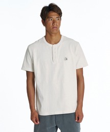 QUIKSILVER メンズ DNA BUBBLE HENLY ST ヘンリーネック 半袖Tシャツ レギュラーフィット【2026年夏モデル】