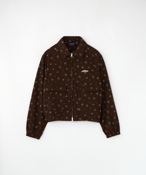 THOUSAND MILE（サウザンドマイル）の「[L's]ジップブルゾン,Tシャツ,パンツ プリント<3点セット> T/C JERSEY + NY/PU PRINT<撥水、４WAYストレッチ、UVカット>（セットアップ・レディース・ブラック系その他/レオパード/ブラウン系その他/ブラック系その他2・FREE）」の9枚目の写真