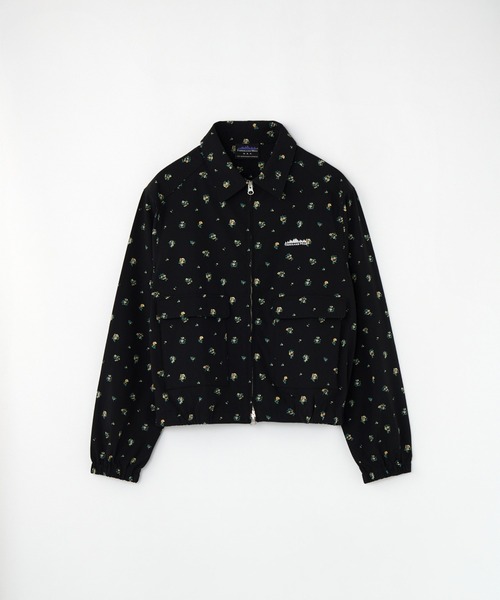 THOUSAND MILE（サウザンドマイル）の「[L's]ジップブルゾン,Tシャツ,パンツ プリント<3点セット> T/C JERSEY + NY/PU PRINT<撥水、４WAYストレッチ、UVカット>（セットアップ・レディース・ブラック系その他/レオパード/ブラウン系その他/ブラック系その他2・FREE）」の11枚目の写真