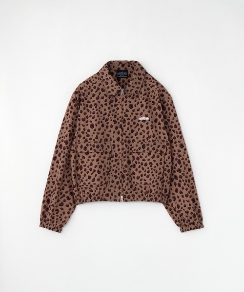 THOUSAND MILE（サウザンドマイル）の「[L's]ジップブルゾン,Tシャツ,パンツ プリント<3点セット> T/C JERSEY + NY/PU PRINT<撥水、４WAYストレッチ、UVカット>（セットアップ・レディース・ブラック系その他/レオパード/ブラウン系その他/ブラック系その他2・FREE）」の13枚目の写真