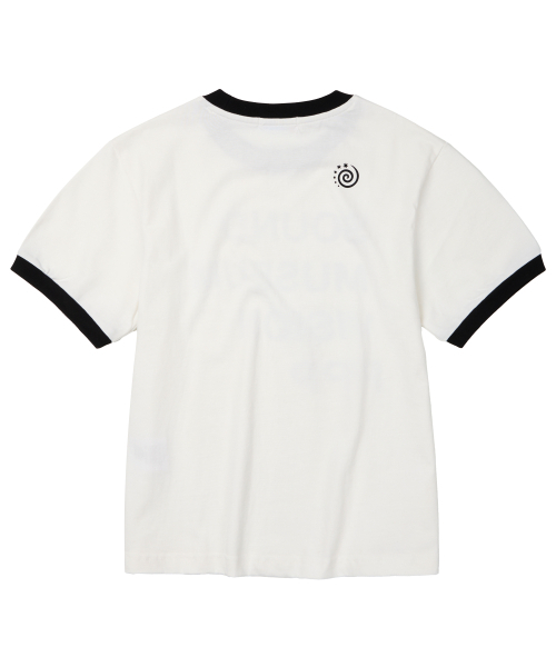 PIEDPIPER(パイド・パイパー)の「サウンドタイポリンガーTシャツホワイト(Tシャツ/カットソー・レディース・その他・1/2)」の8枚目の写真