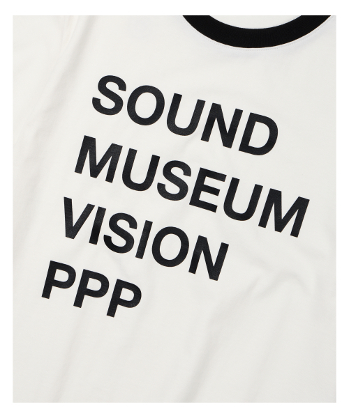 PIEDPIPER(パイド・パイパー)の「サウンドタイポリンガーTシャツホワイト(Tシャツ/カットソー・レディース・その他・1/2)」の3枚目の写真