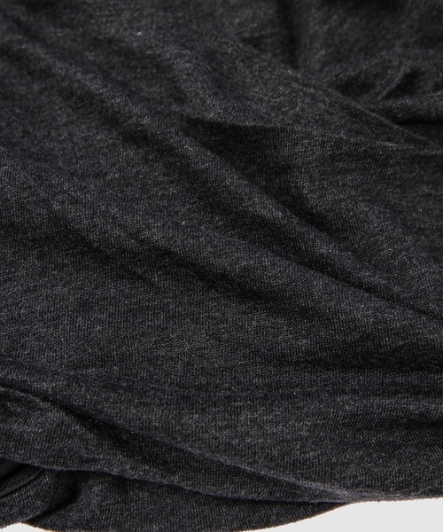 GANNI（ガニー）の「Modal Jersey Draped Bandeau Top（チューブトップ・レディース・チャコールグレー・36/38）」の2枚目の写真