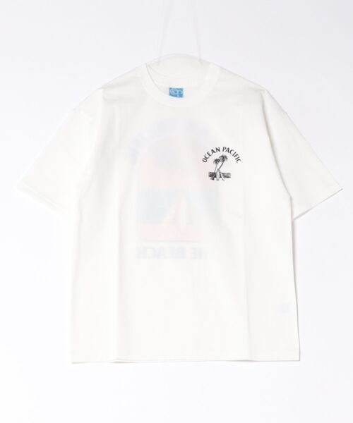 Ocean Pacific(オーシャンパシフィック)の「【OP:オーピー】PEARTEX / ペアテックス素材Tシャツ バックプリント 吸水速乾 UPF50+(Tシャツ/カットソー・メンズ・ホワイト/ブラック/ブルー・LARGE/X-LARGE/MEDIUM)」の2枚目の写真