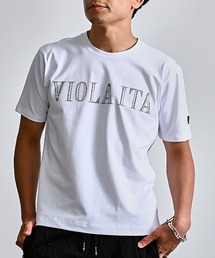 VIOLA（ヴィオラ）の「『VIOLA rumore/ヴィオラ ルモーレ』PRINT ZIP UP（Tシャツ/カットソー）」
