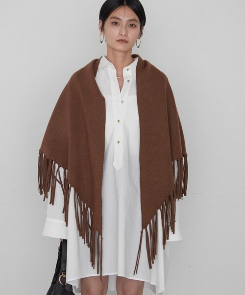 TODAYFUL/トゥデイフル】Rib Knit Muffler/リブニットマフラー