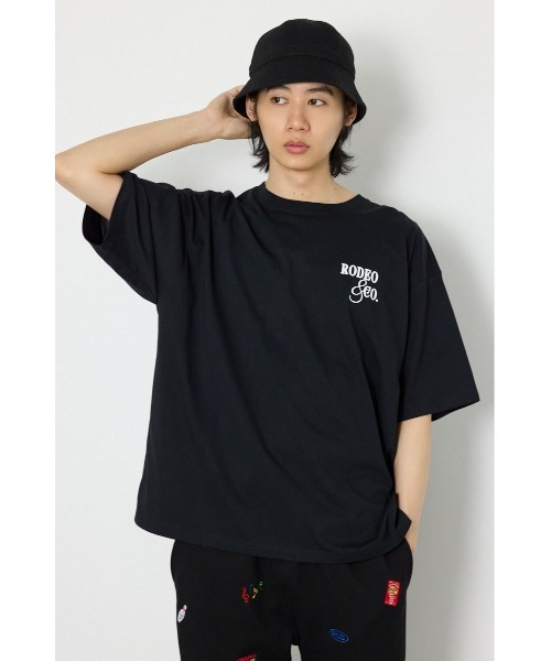 RODEO CROWNS WIDE BOWL(ロデオクラウンズワイドボウル)の「メンズ MASTER PROTECT ロゴTシャツ(Tシャツ/カットソー・メンズ・ライトカーキ/オフホワイト/杢グレー/ブラック・LARGE/MEDIUM)」の21枚目の写真