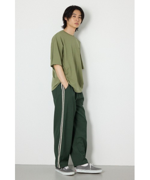 RODEO CROWNS WIDE BOWL(ロデオクラウンズワイドボウル)の「メンズ MASTER PROTECT ロゴTシャツ(Tシャツ/カットソー・メンズ・ライトカーキ/オフホワイト/杢グレー/ブラック・LARGE/MEDIUM)」の8枚目の写真